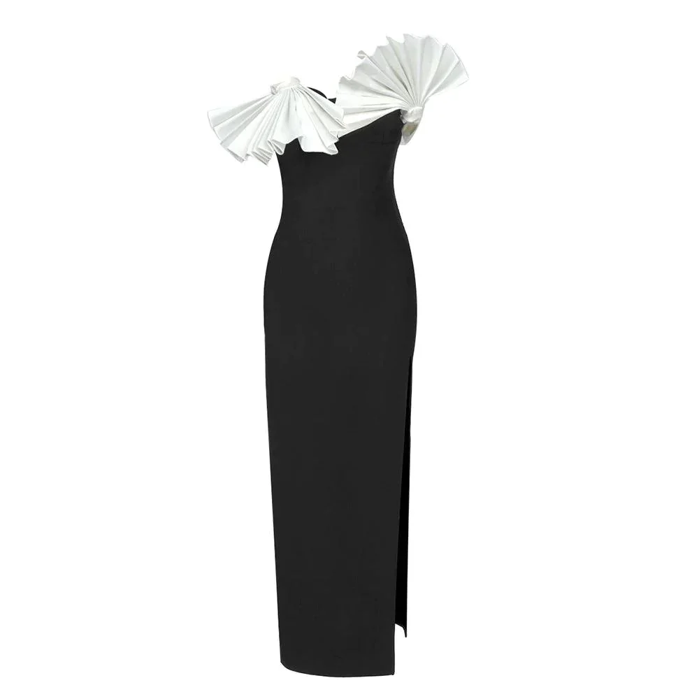 Elly Ruffled Midi Dress - Image 13
