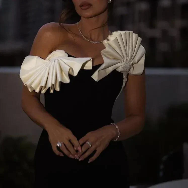 Elly Ruffled Midi Dress - Image 6