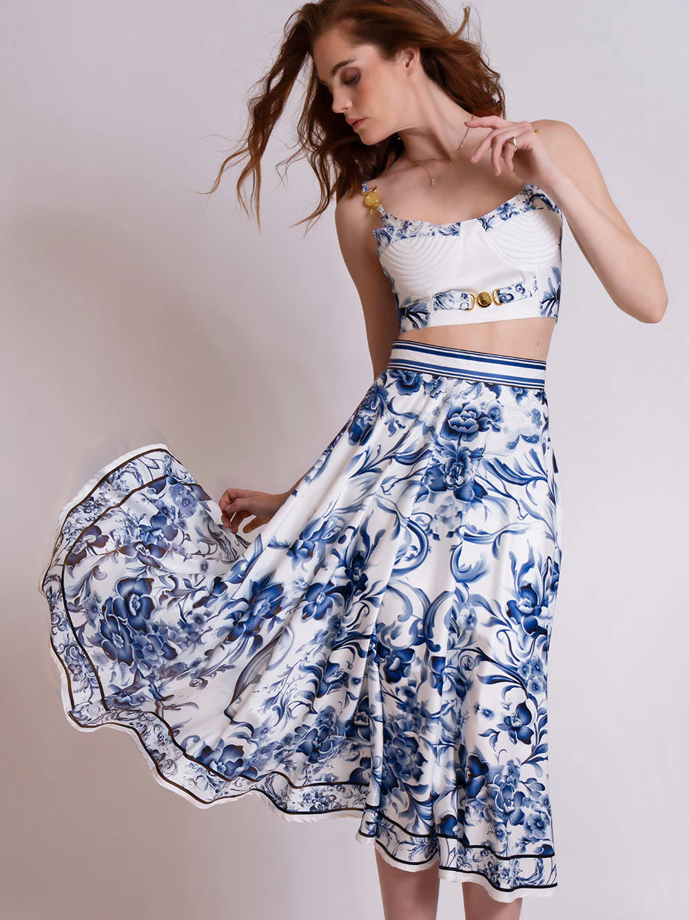 ENIMARE Top & Skirt Set - Image 16