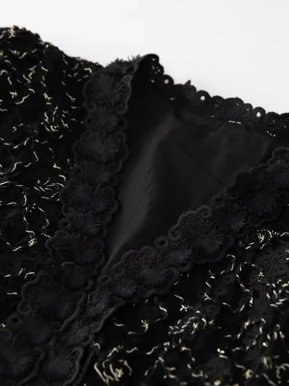 ERENNE Lace Midi Dress in Black - Image 6