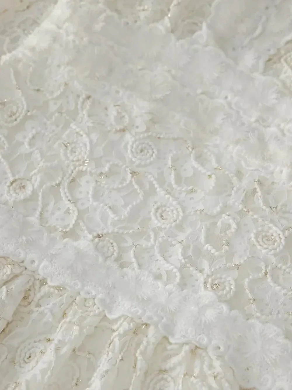 ERENNE Lace Midi Dress in White - Image 5