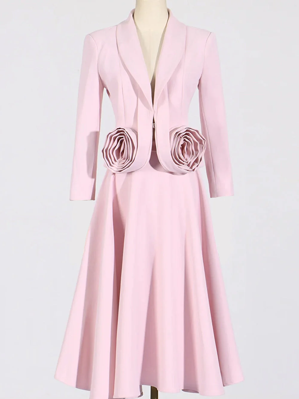 ETTE Jacket & Midi Skirt Set - Image 4