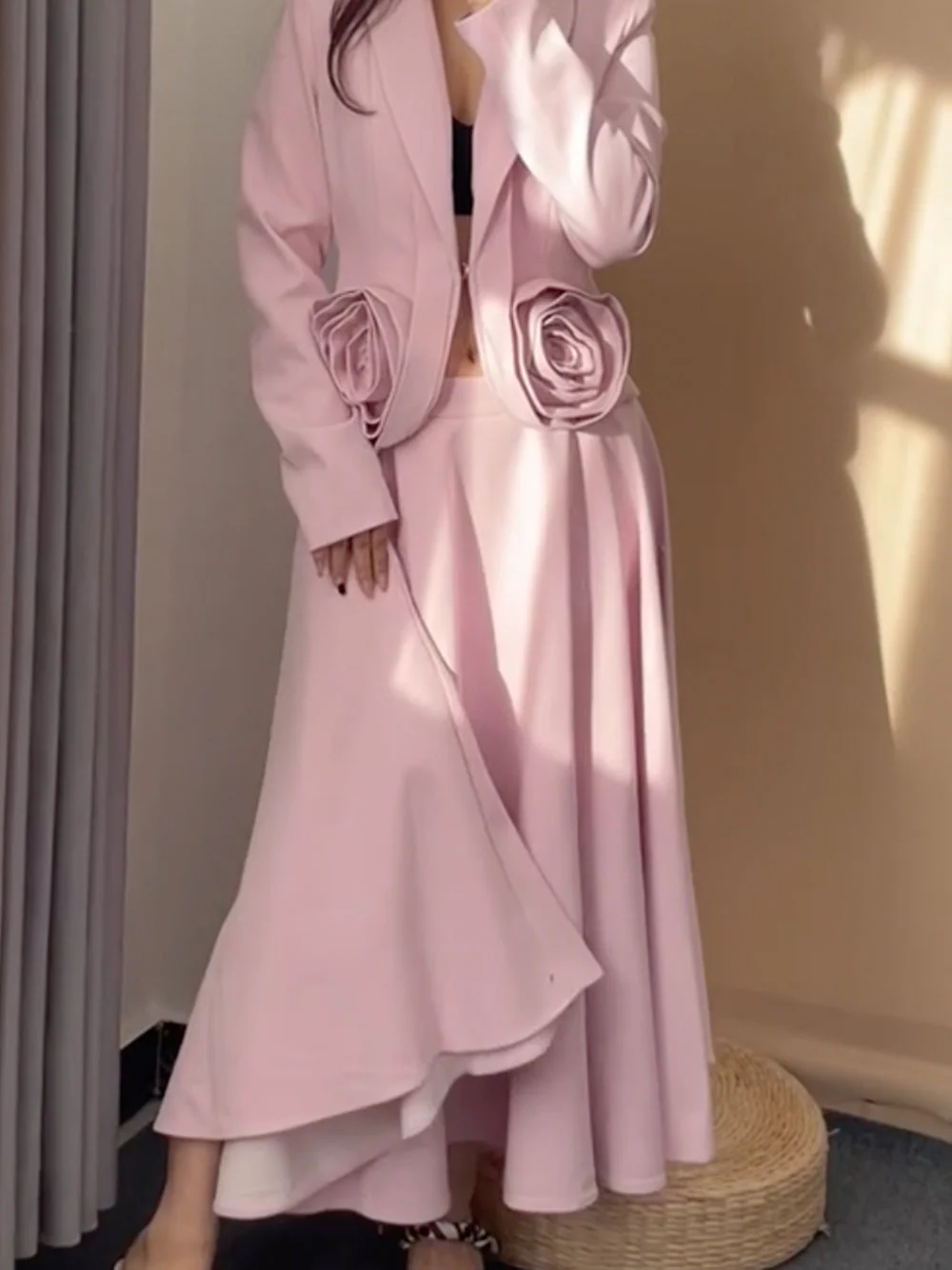 ETTE Jacket & Midi Skirt Set - Image 6
