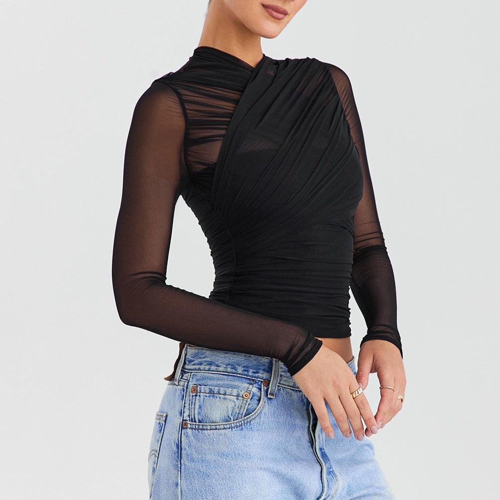 Everlasting Affection Mesh Long Sleeve Top - Image 6