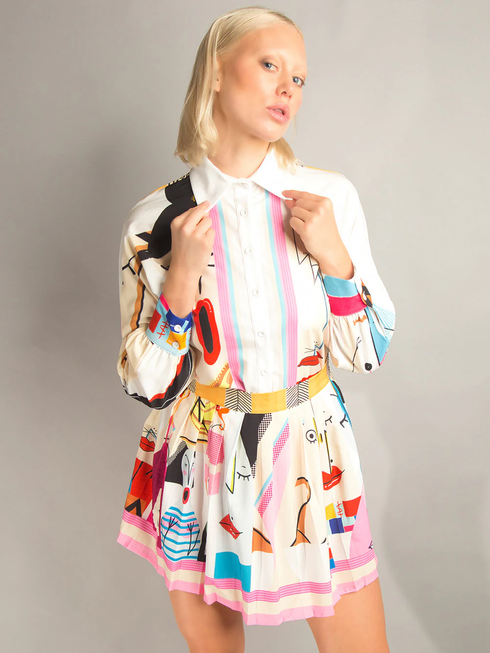 F3TISH Blouse & Skirt Set - Image 2