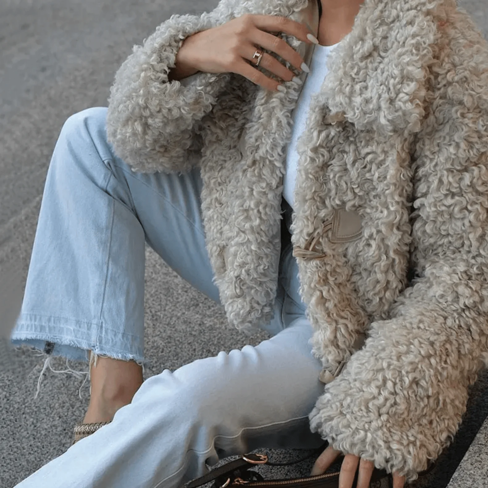 Feelings Are True Plush Jacket - Image 3