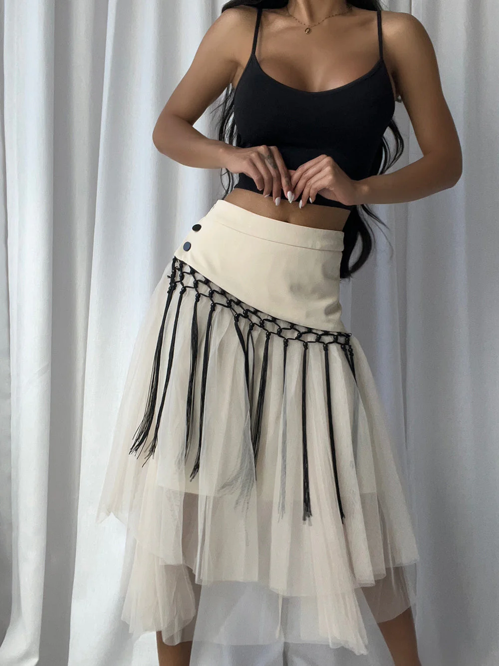 FETTEL Skirt in Apricot - Image 5
