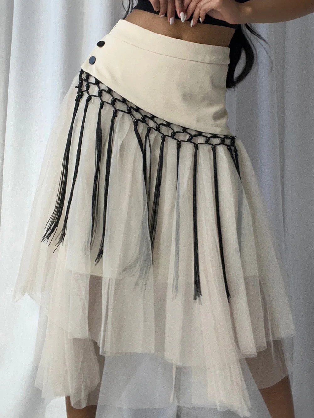FETTEL Skirt in Apricot - Image 7