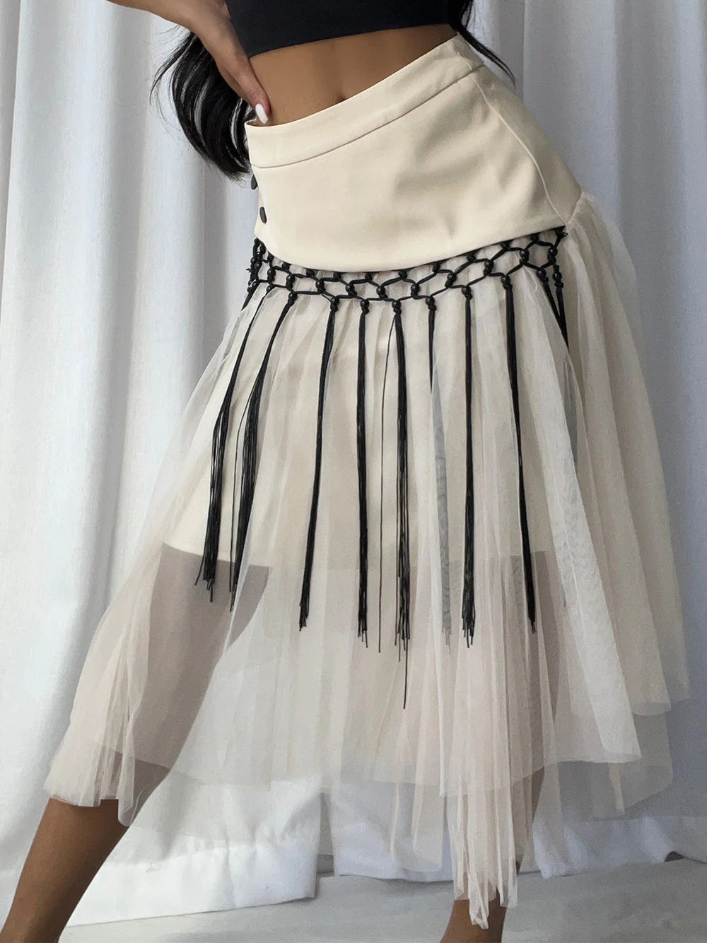 FETTEL Skirt in Apricot - Image 8