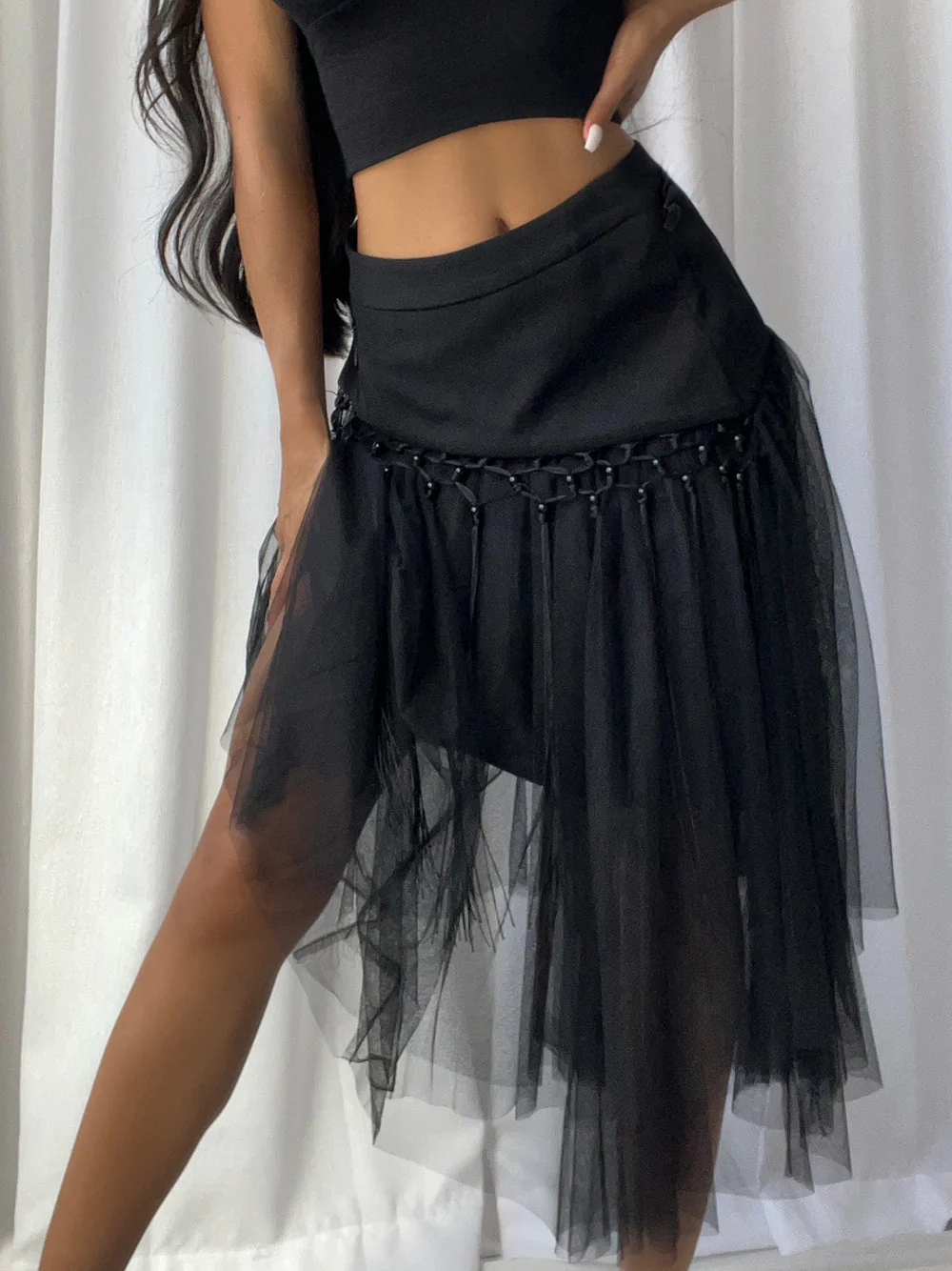 FETTEL Skirt in Black - Image 5
