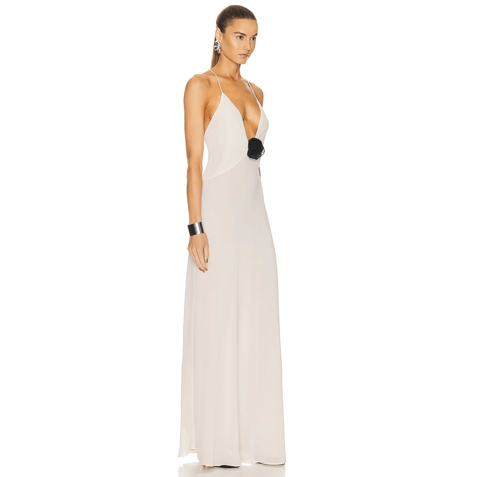 Flawless Fit Deep V-Neck Maxi Dress - Image 10