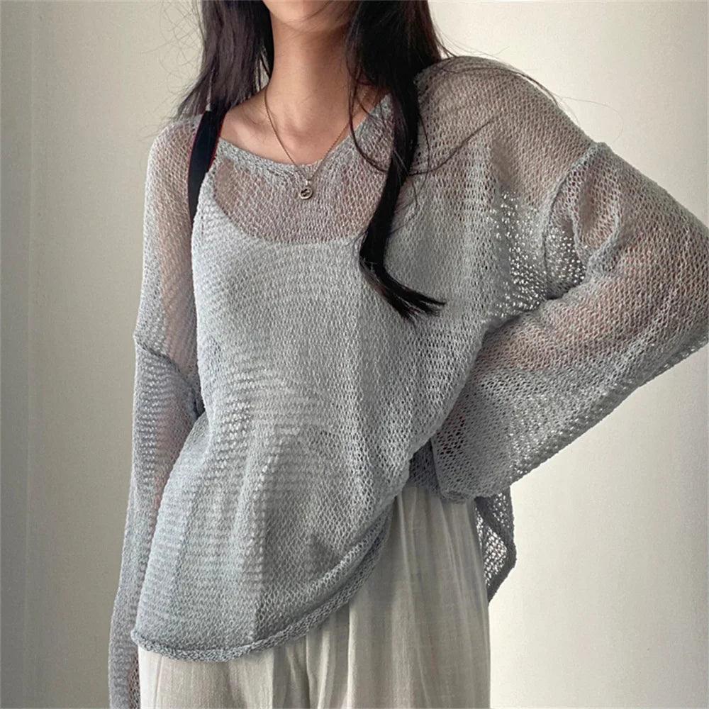 Fun Loving Loose Fit Knitted Top - Image 7