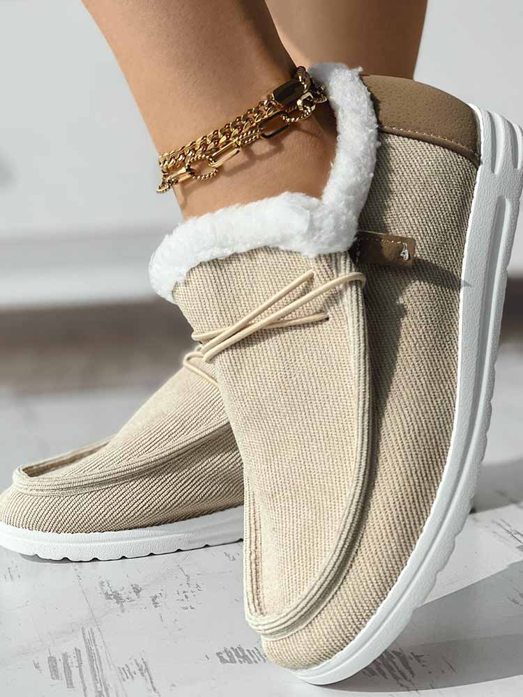 Trim Lined-up Slip On Boots - Image 10