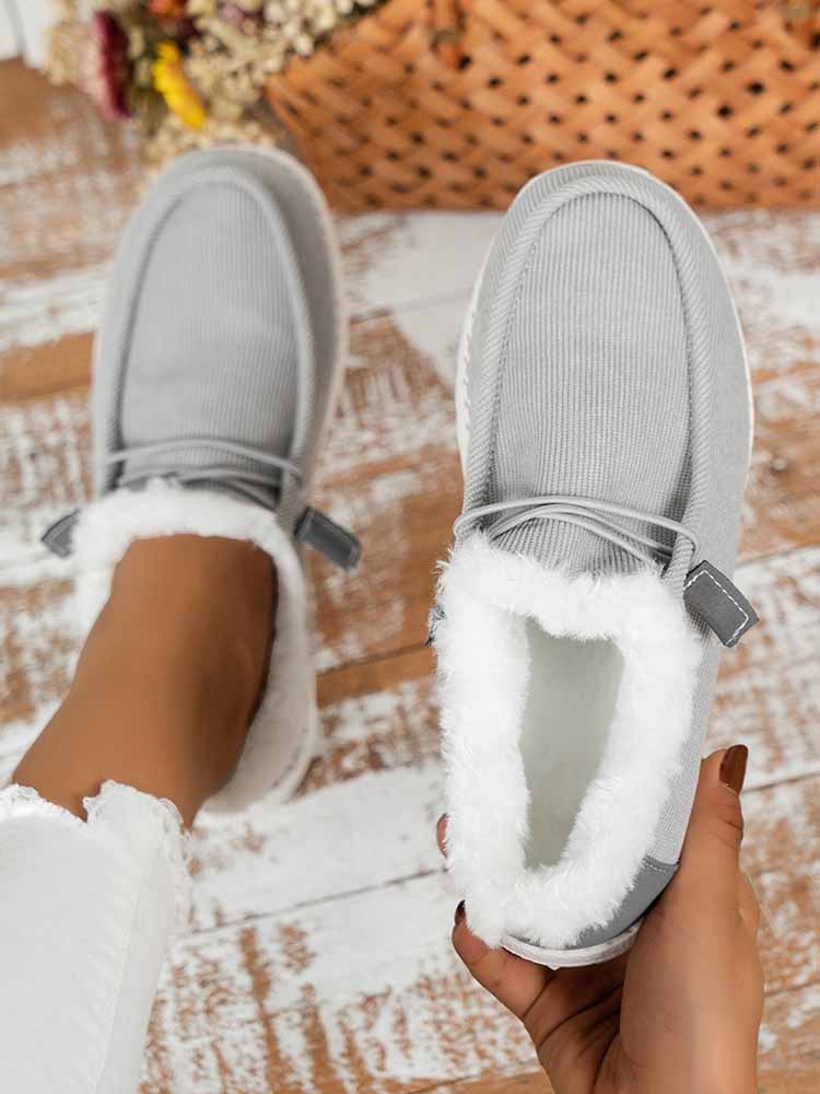 Trim Lined-up Slip On Boots - Image 5