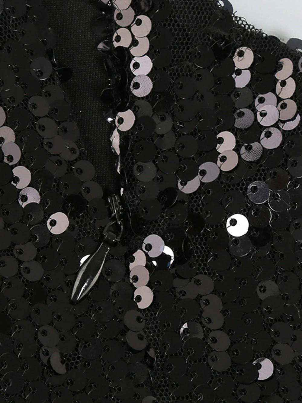 GERLA Sequins & Feathers Mini Dress - Image 10