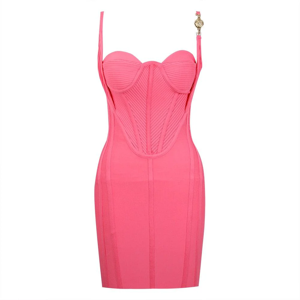Gleaming Days Bodycon Corset Mini Dress - Image 7