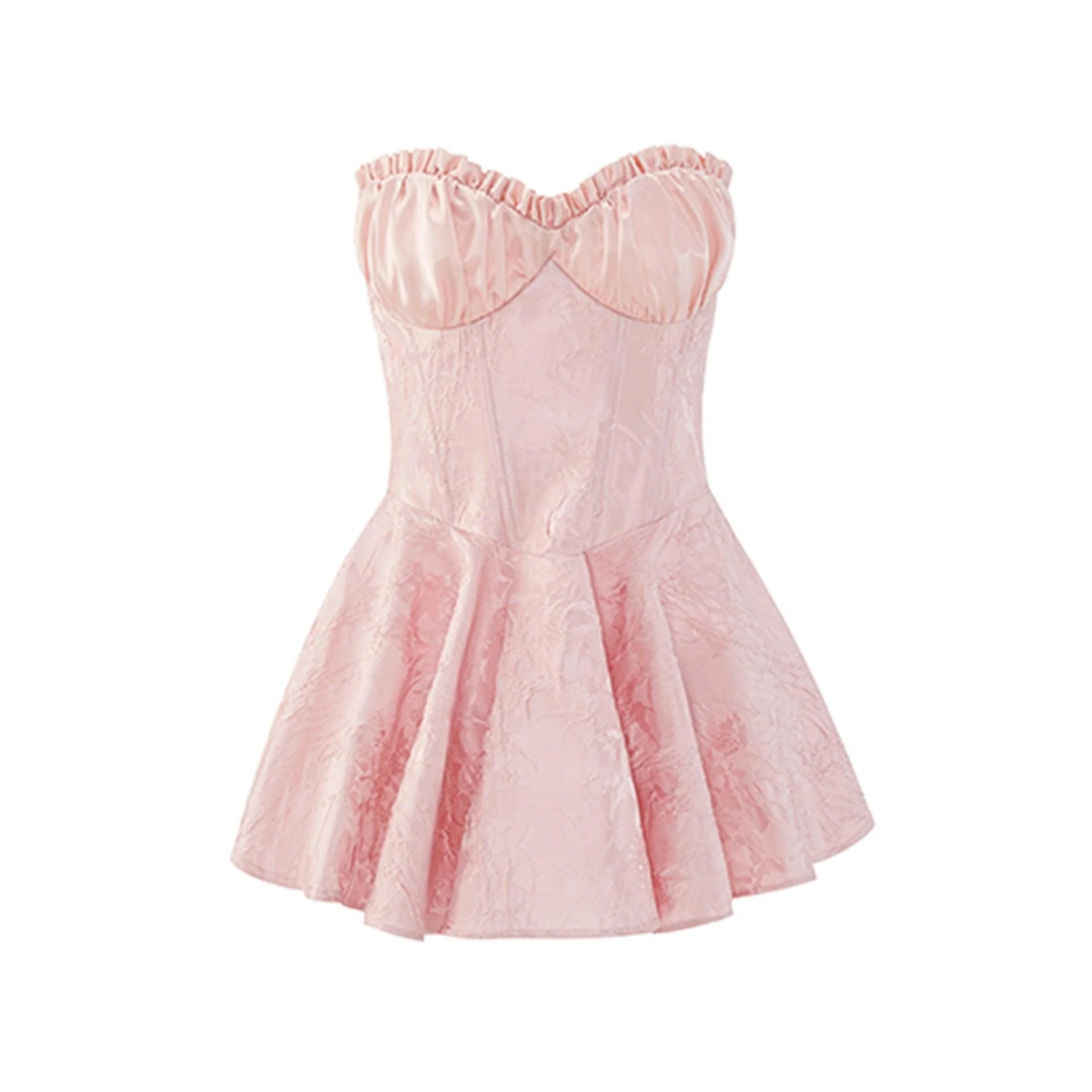 Graduation Weekend Satin Corset Mini Dress - Image 16