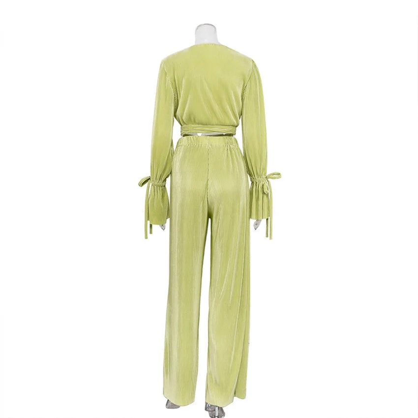 Grass Casual Loose Two-Piece Set - Image 5