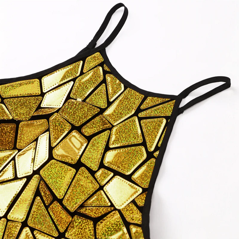 Hello Gorgeous Cut Glass Mirror Mini Dress - Image 10