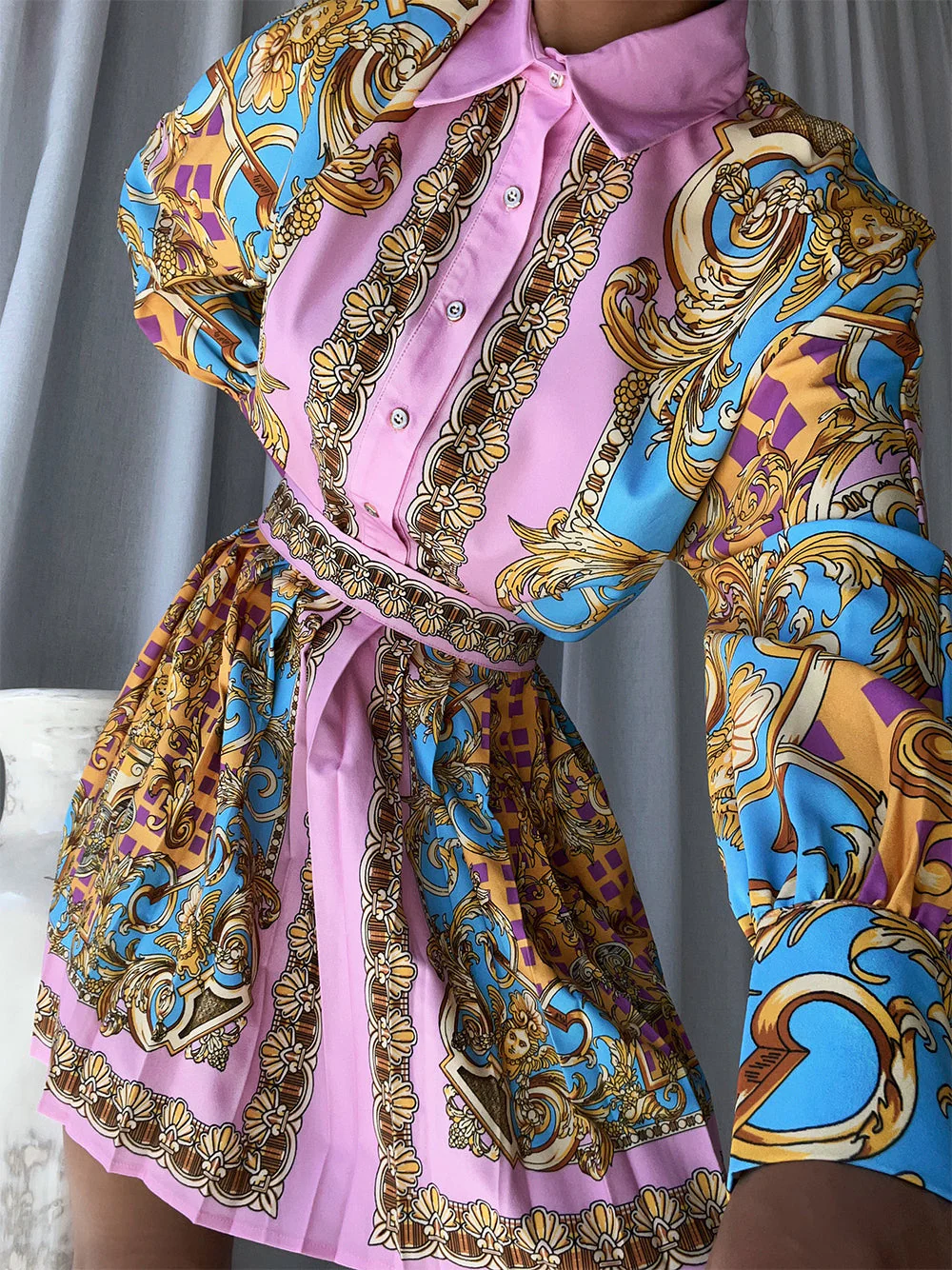 HELSA Blouse & Skirt Set - Image 2