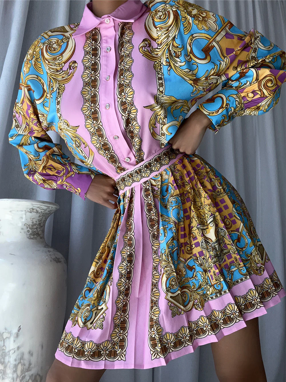 HELSA Blouse & Skirt Set - Image 4