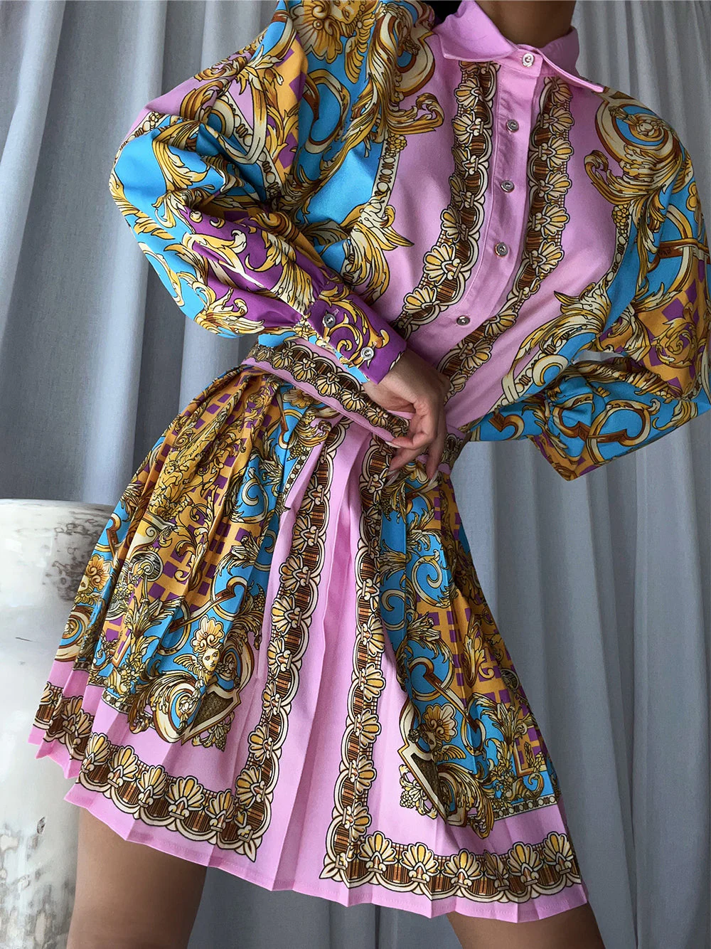 HELSA Blouse & Skirt Set - Image 6