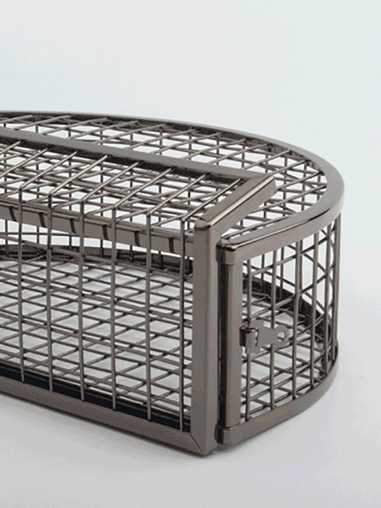 Hollow Metal Cage Clutch - Image 11