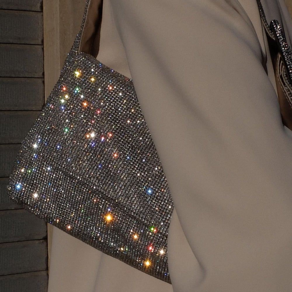 Hot Insight Crystal Rhinestone Shoulder Bag - Image 5