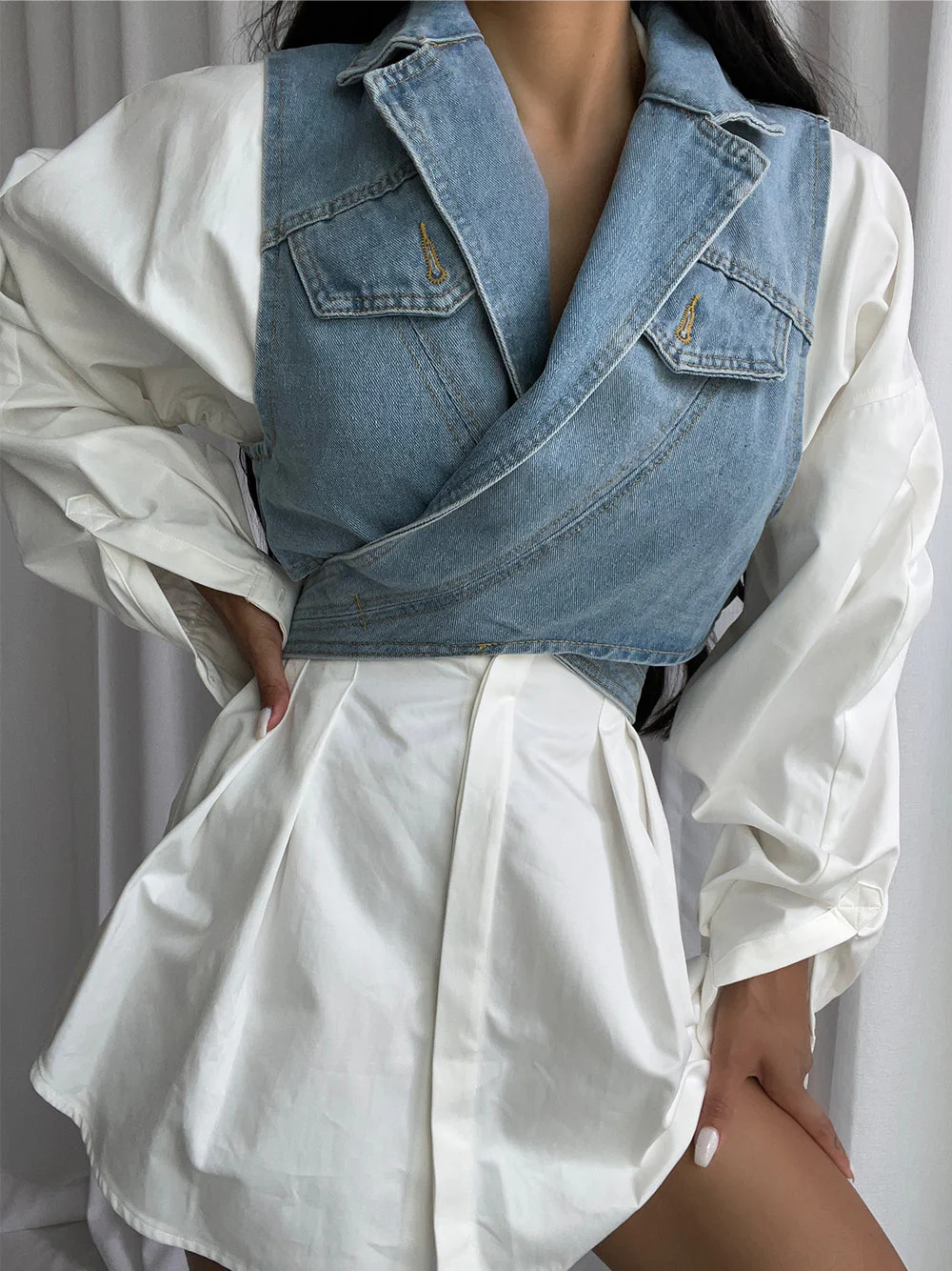 HUNTER Denim Vest - Image 3