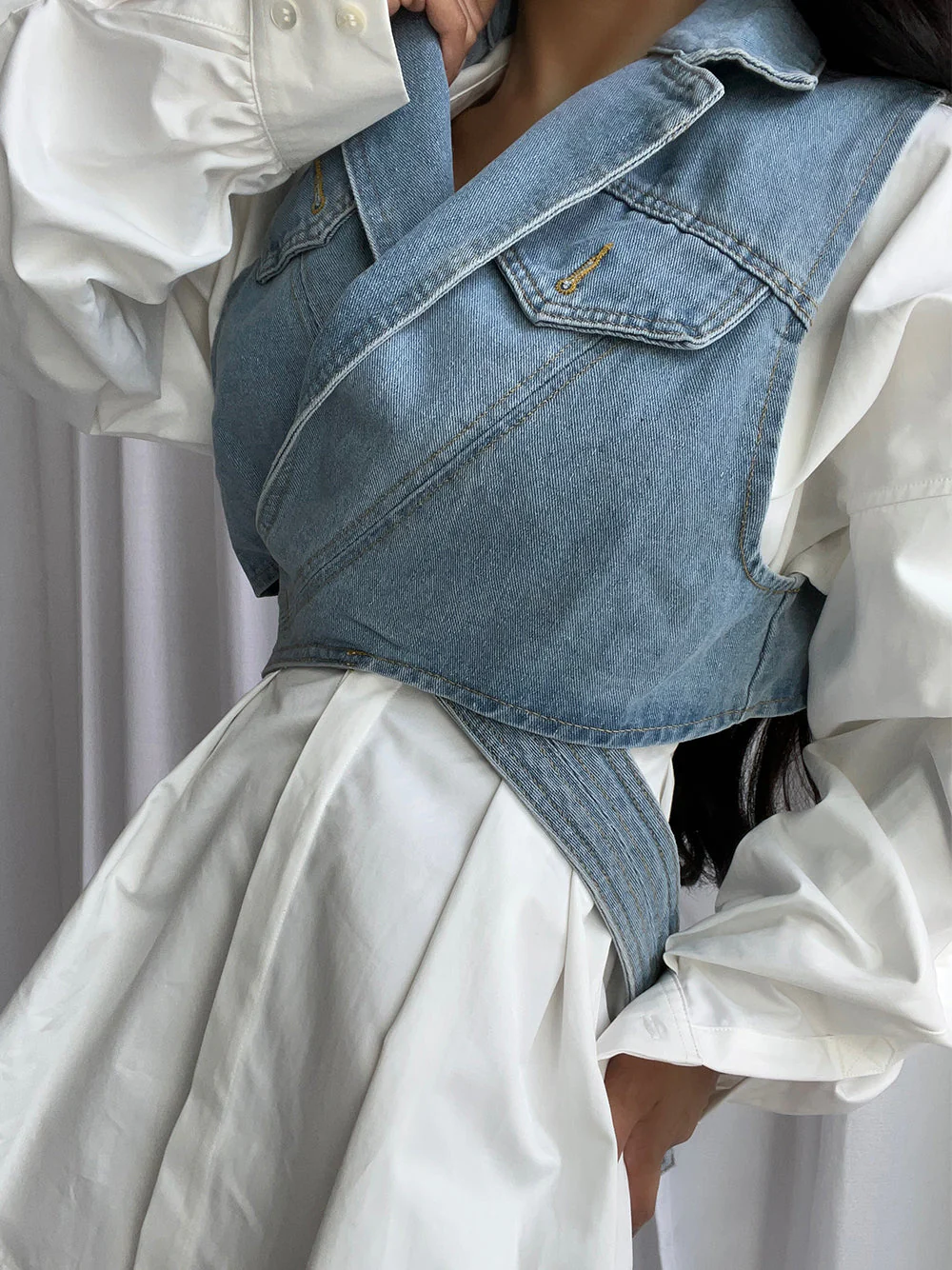 HUNTER Denim Vest - Image 4