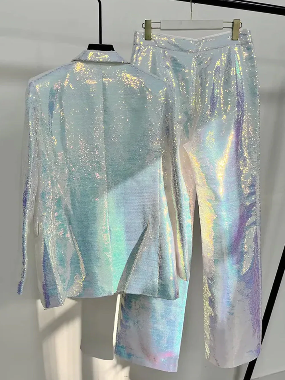 IISE Sequins Blazer & Pants Set - Image 2