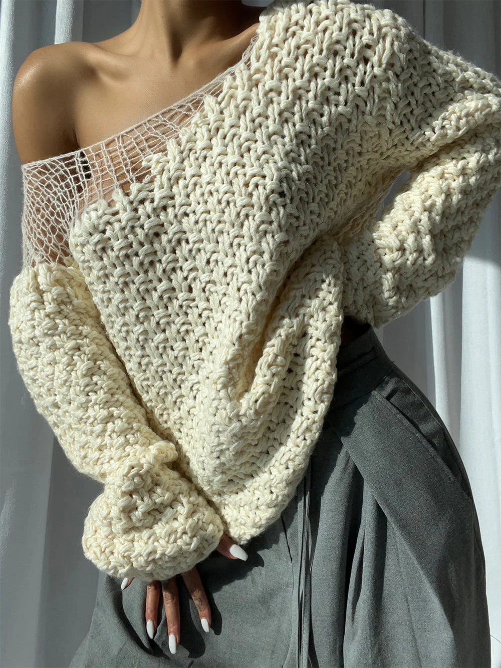 INNEA Knit Sweater - Image 2