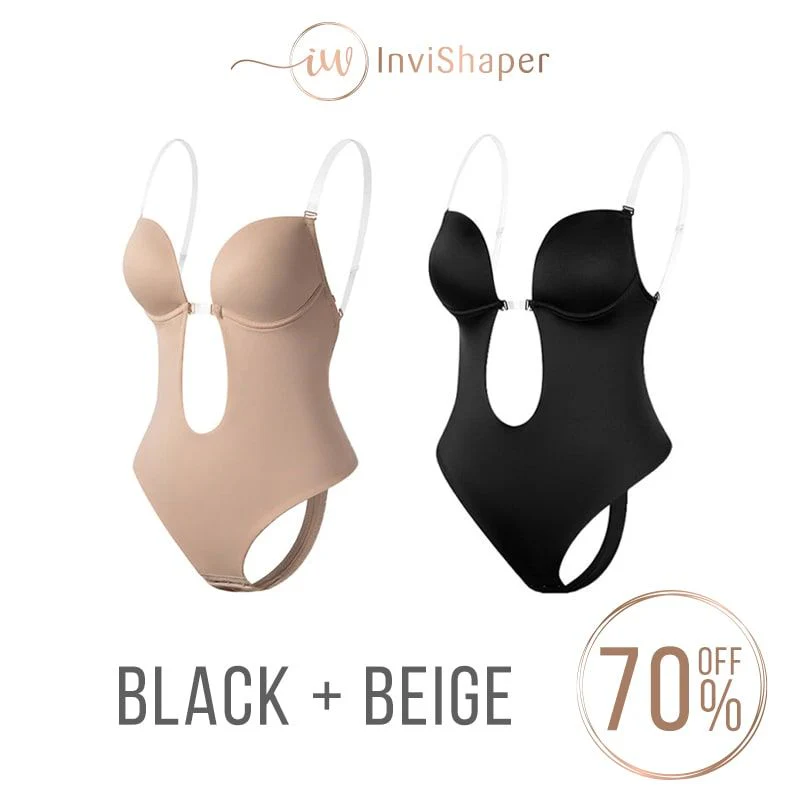 InviShaper - Plunge Backless Body Shaper Bra - Image 12