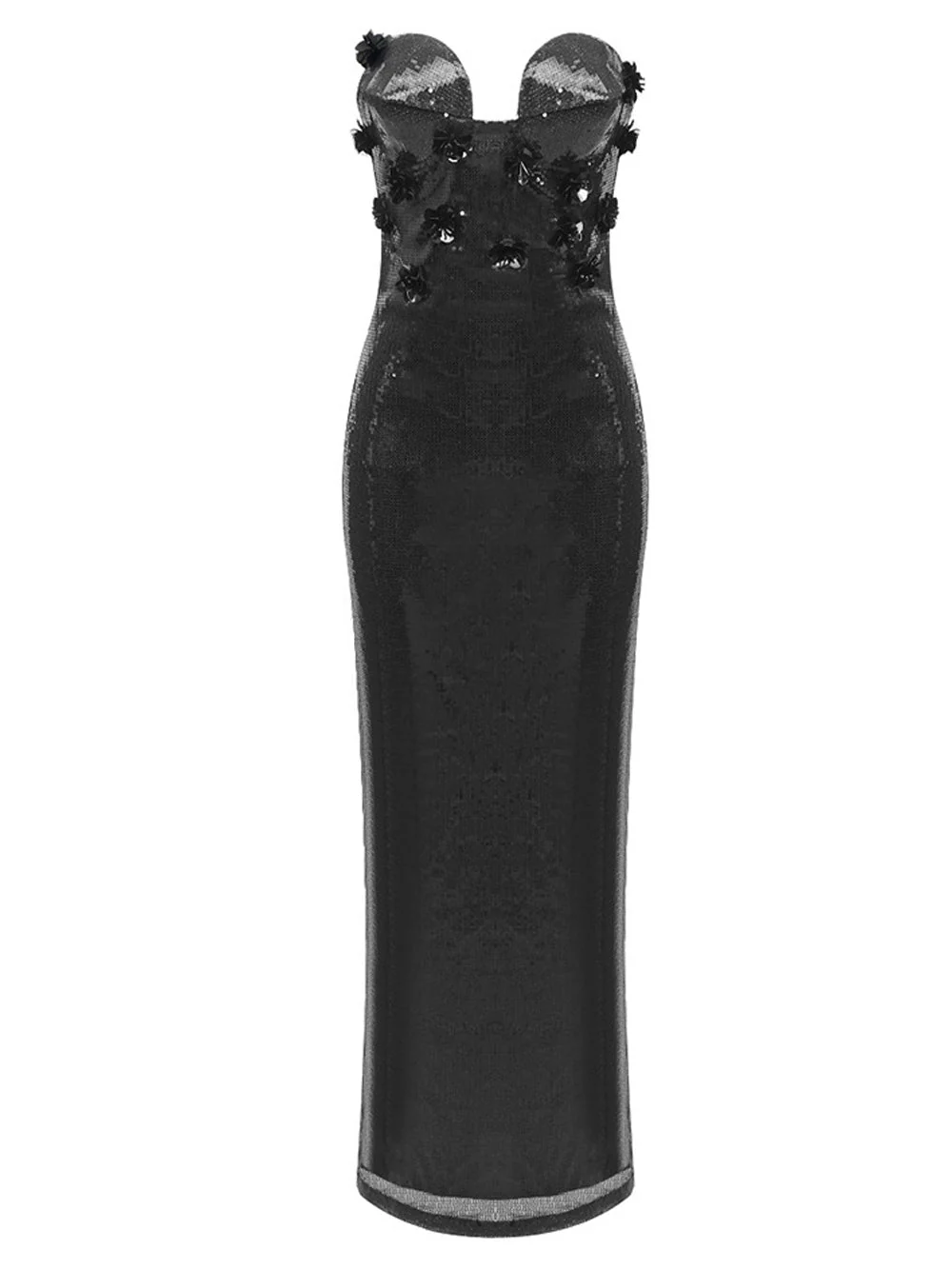 ISEULE Maxi Sequins Dress - Image 6
