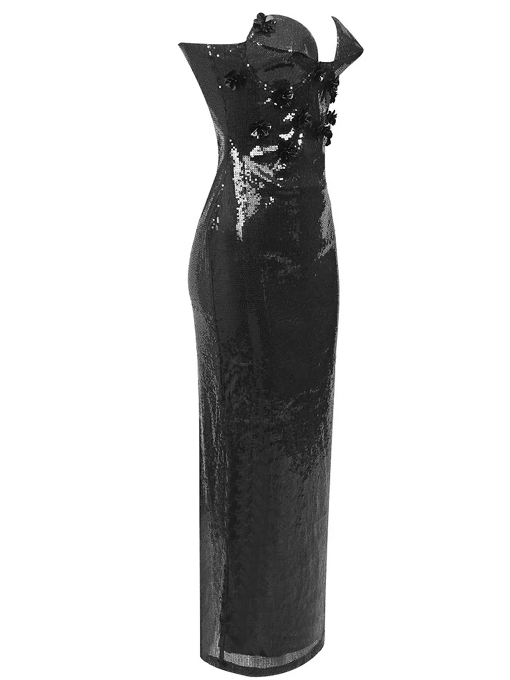 ISEULE Maxi Sequins Dress - Image 7