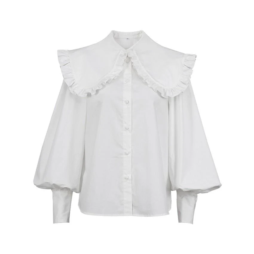 It'S Showtime Oversized Collar Blouse - Image 10