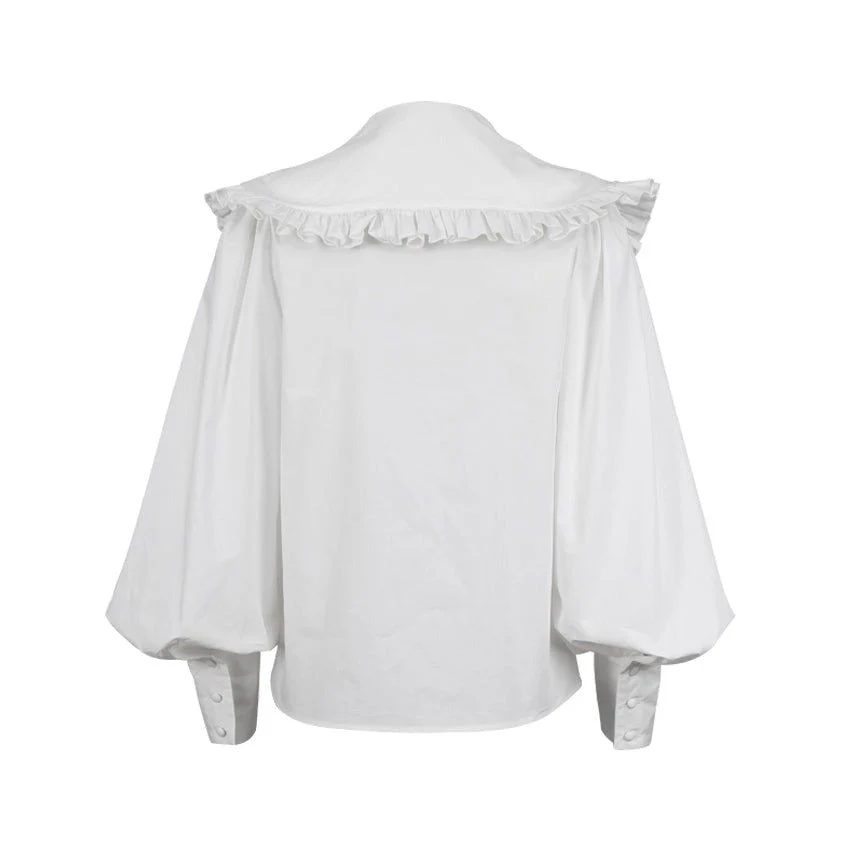 It'S Showtime Oversized Collar Blouse - Image 11