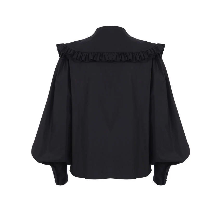 It'S Showtime Oversized Collar Blouse - Image 9