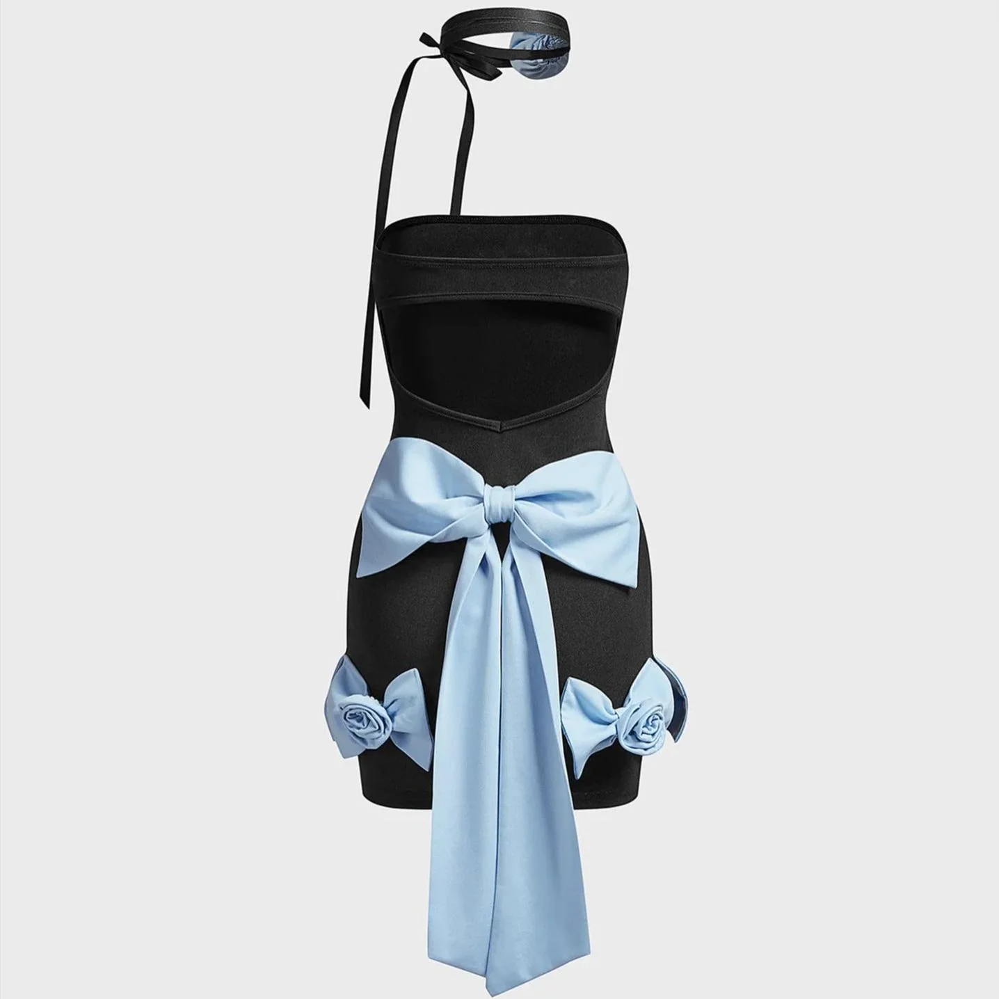 Journey Commencing Strapless Bow Mini Dress - Image 7