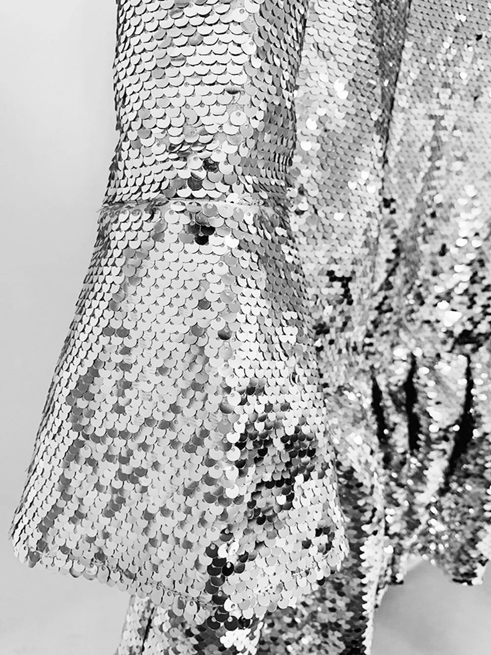 KENDY Sequined Ruffled Mini Dress - Image 12