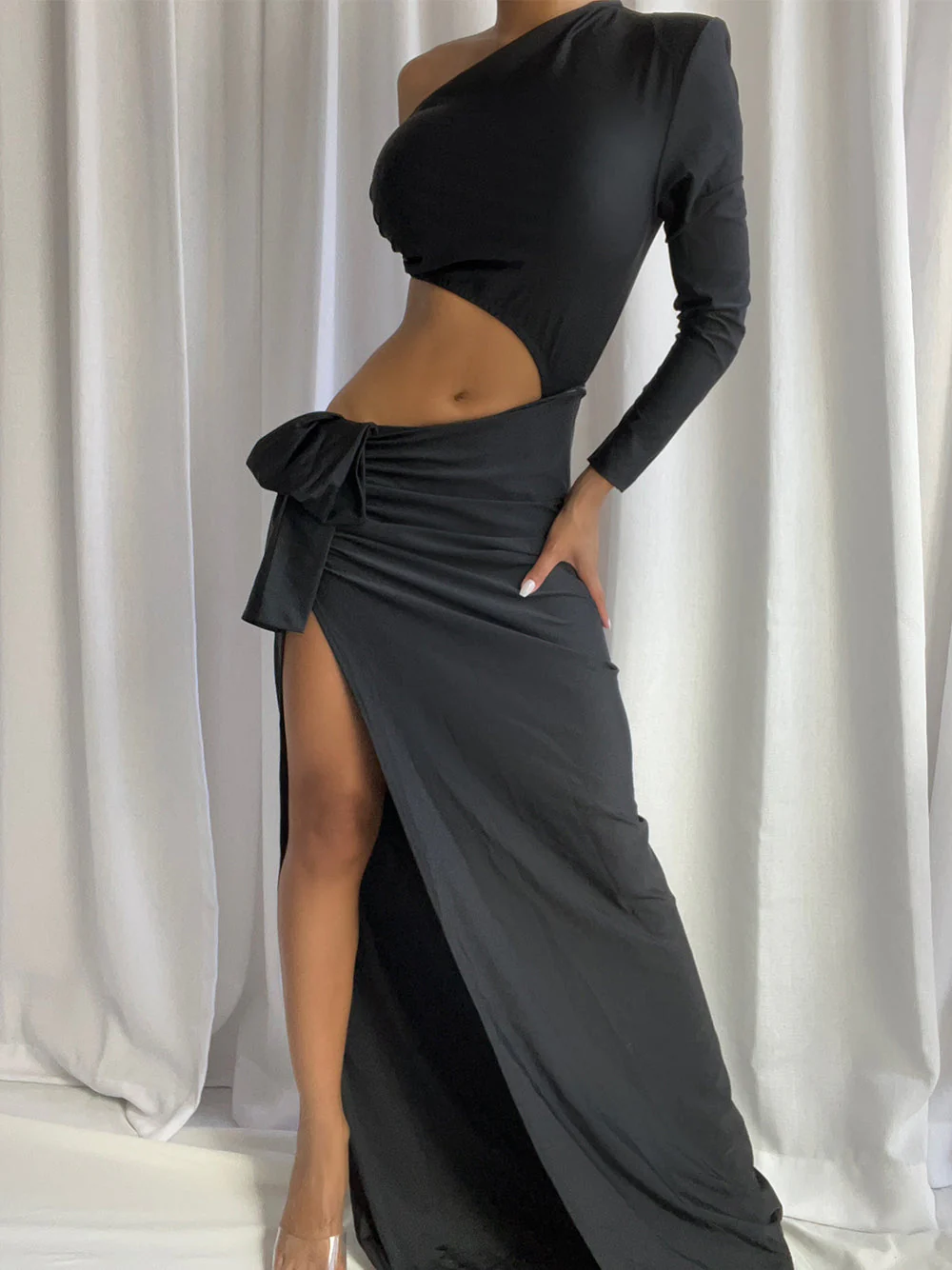KITA Cut Out Maxi Dress - Image 3
