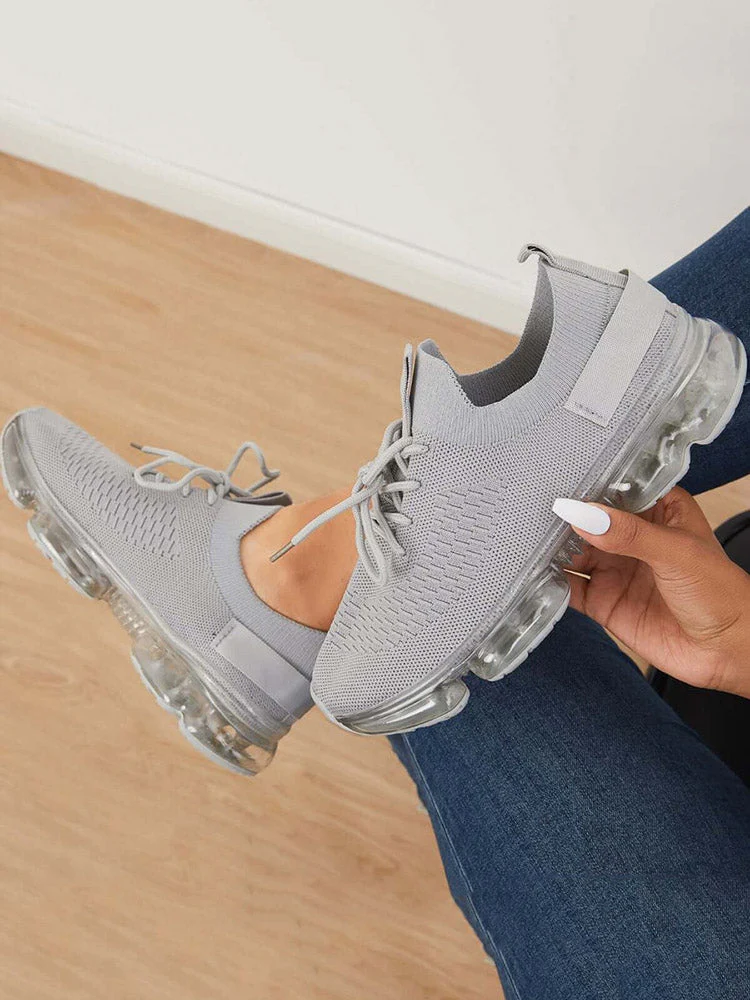 Knit Air Cushion Sneakers - Image 11