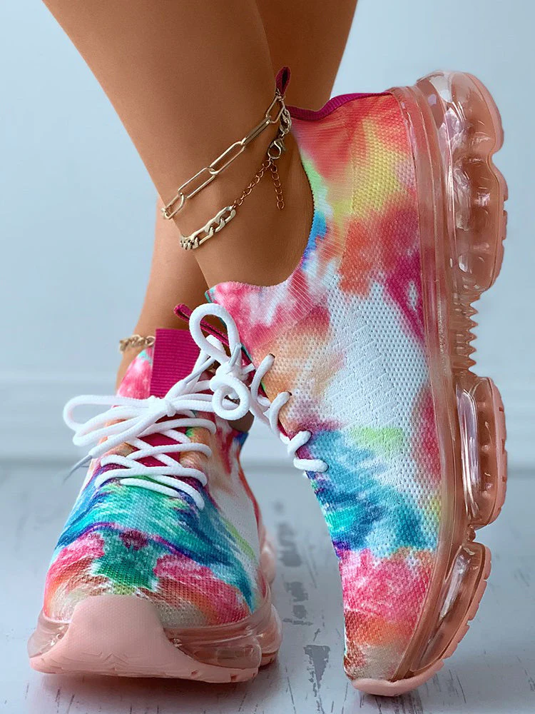 Knit Air Cushion Sneakers - Image 28