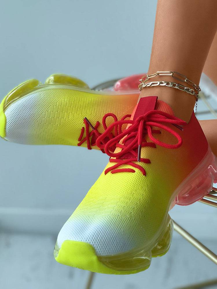 Knit Air Cushion Sneakers - Image 35