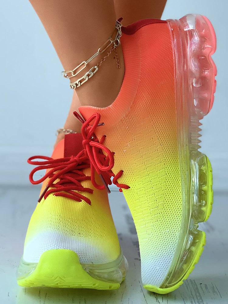 Knit Air Cushion Sneakers - Image 36