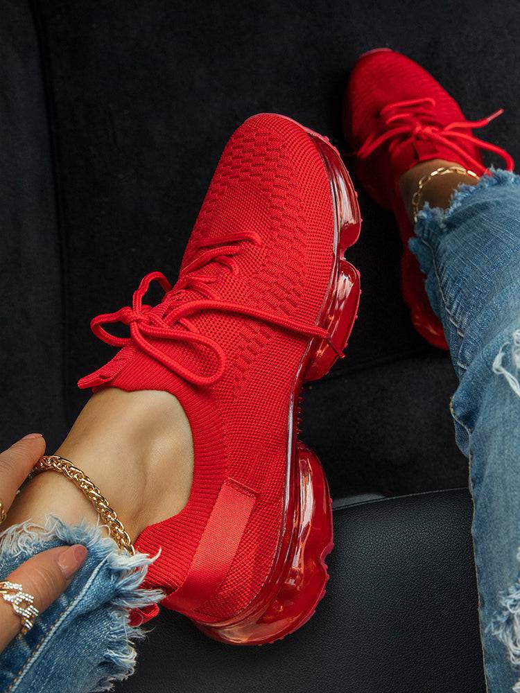 Knit Air Cushion Sneakers - Image 7