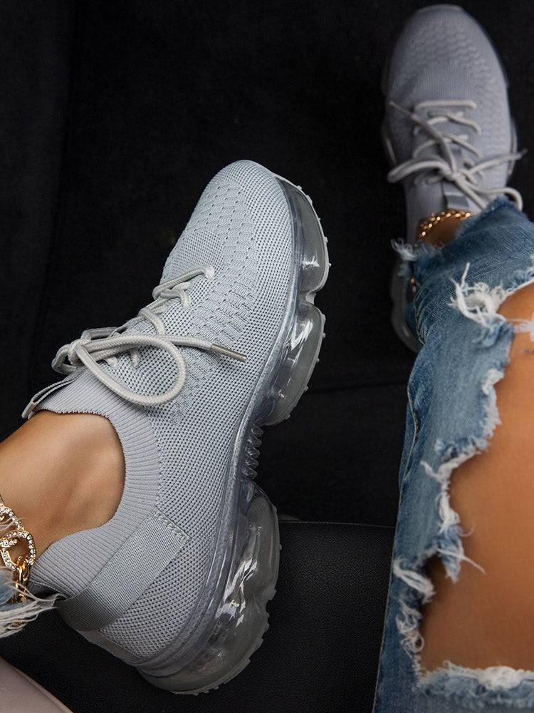 Knit Air Cushion Sneakers - Image 9