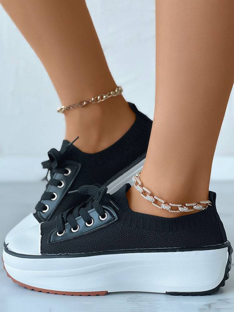 Knit Lace-Up Sneaker - Image 14