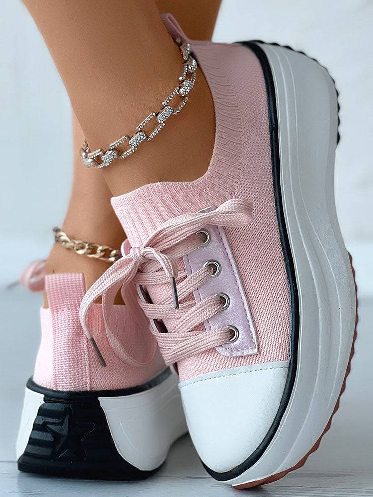 Knit Lace-Up Sneaker - Image 16