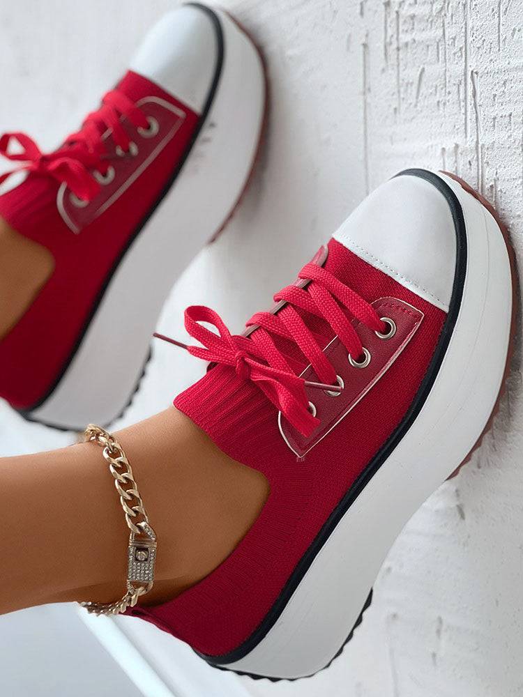 Knit Lace-Up Sneaker - Image 2